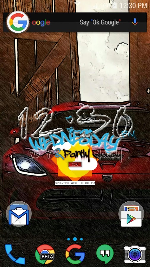 Mech-X for Zooper Widget Pro