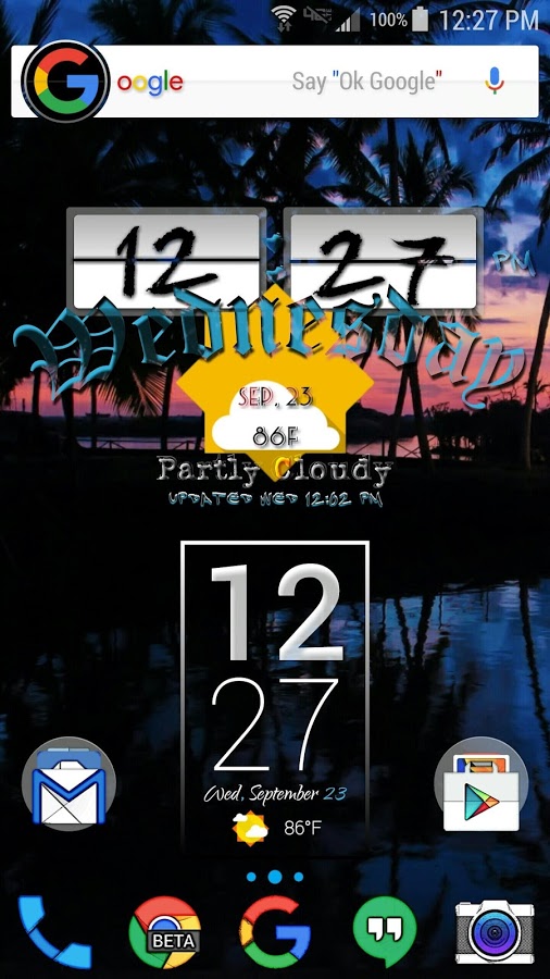 Mech-X for Zooper Widget Pro