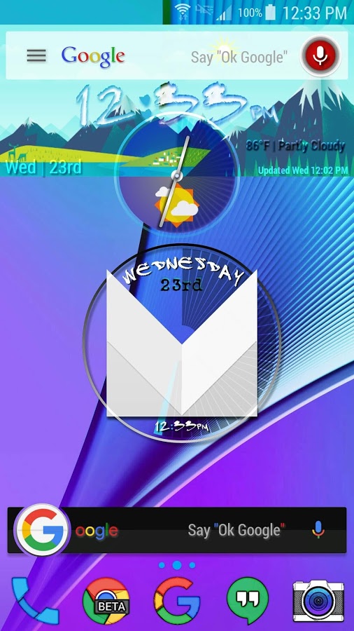 Mech-X for Zooper Widget Pro