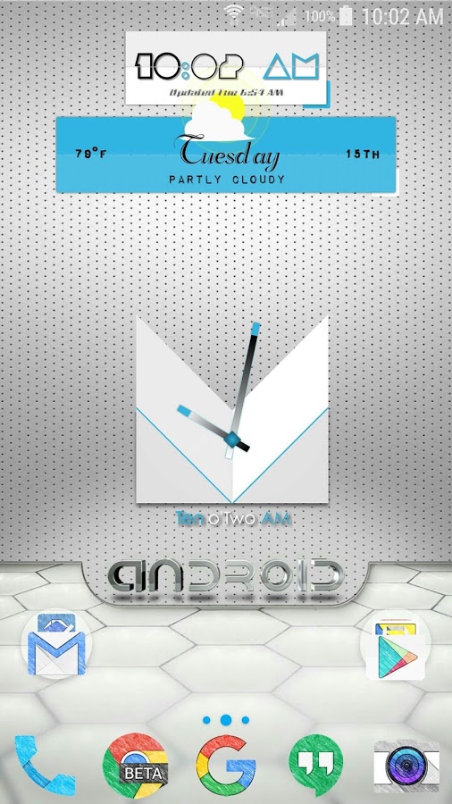 Mech-X for Zooper Widget Pro