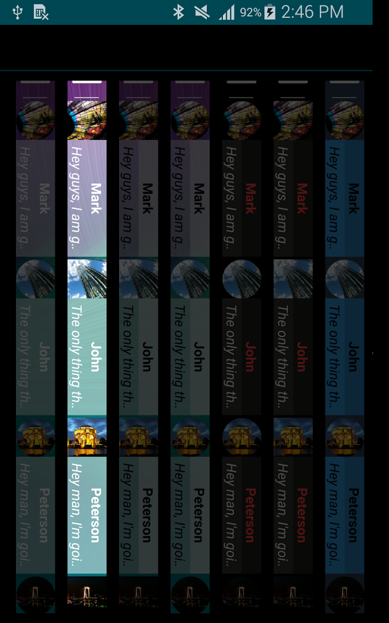 Messages for S6 Edge