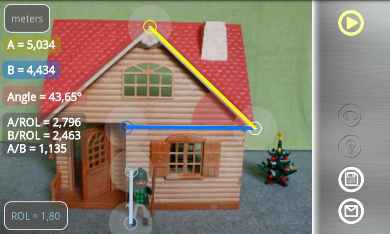 Partometer - camera measure