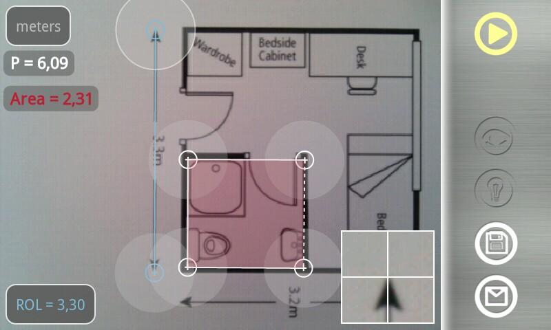 Partometer - camera measure