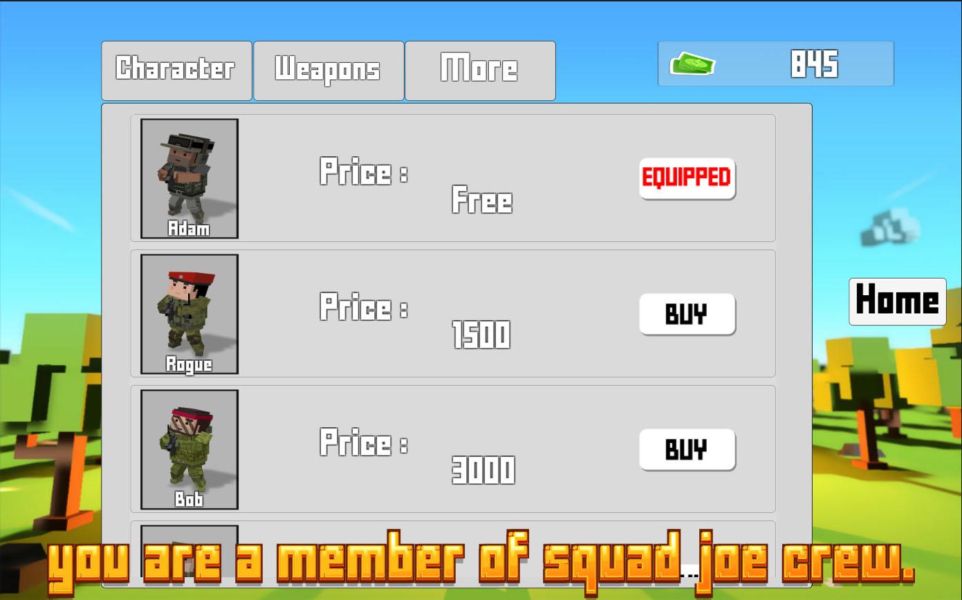 Pixel Shooter Zombies (Mod Money/Ammo)