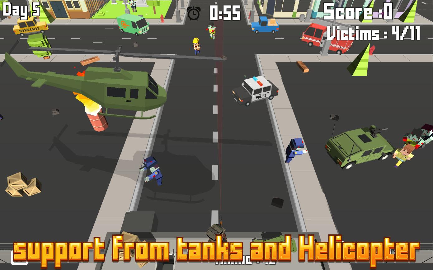 Pixel Shooter Zombies (Mod Money/Ammo)