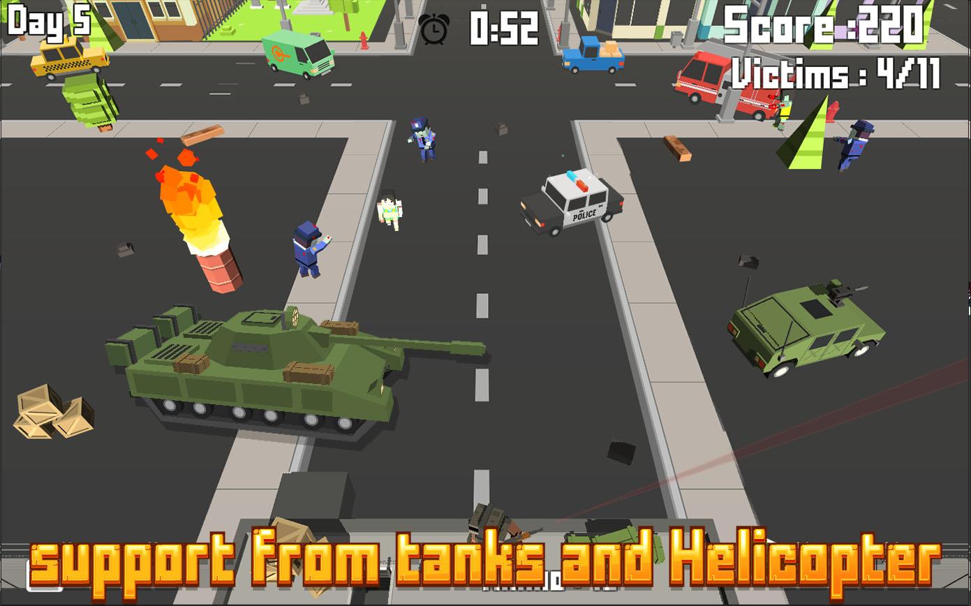 Pixel Shooter Zombies (Mod Money/Ammo)