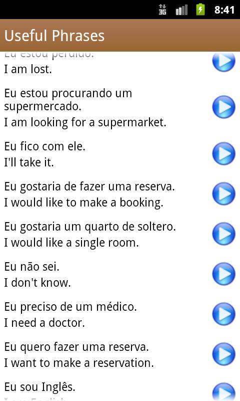 Portuguese Class