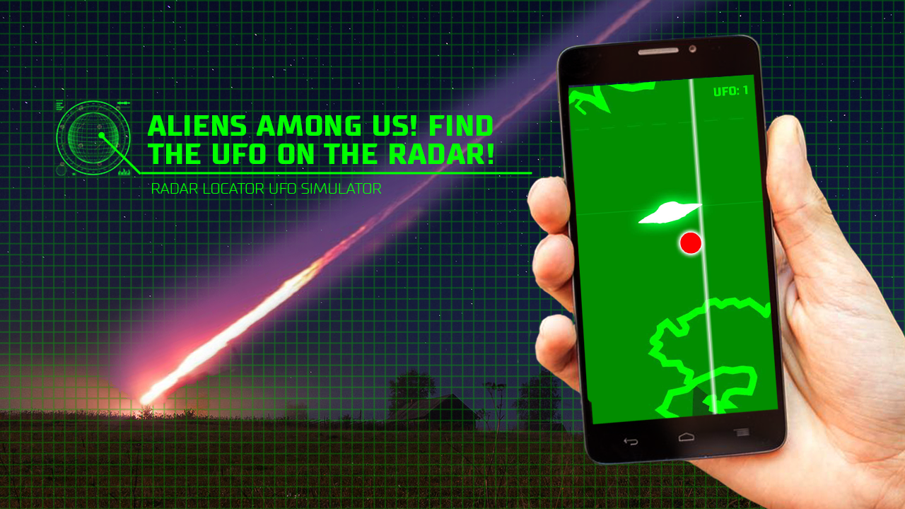 Radar locator UFO simulator