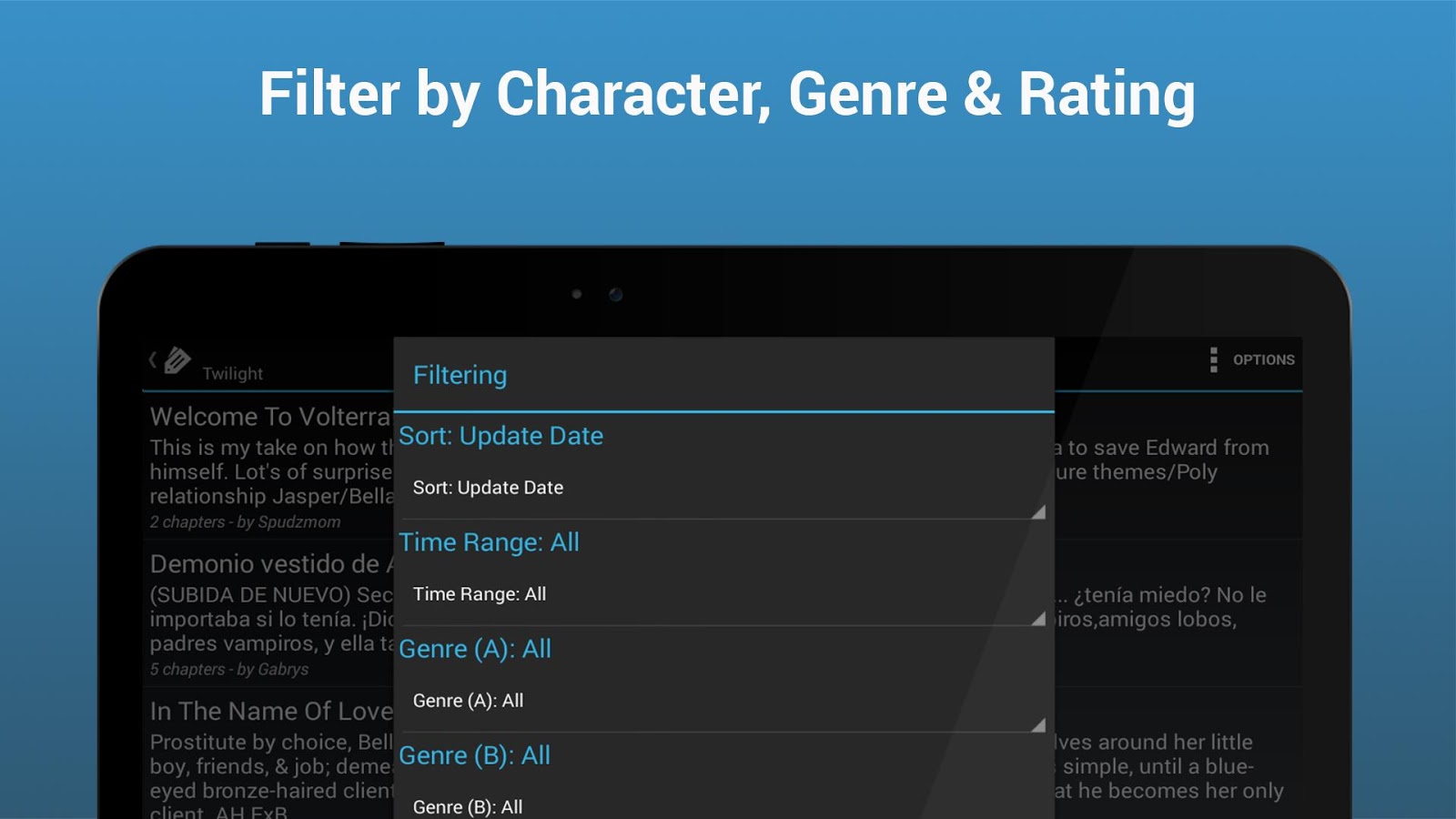 ReadUp FanFiction Reader Pro