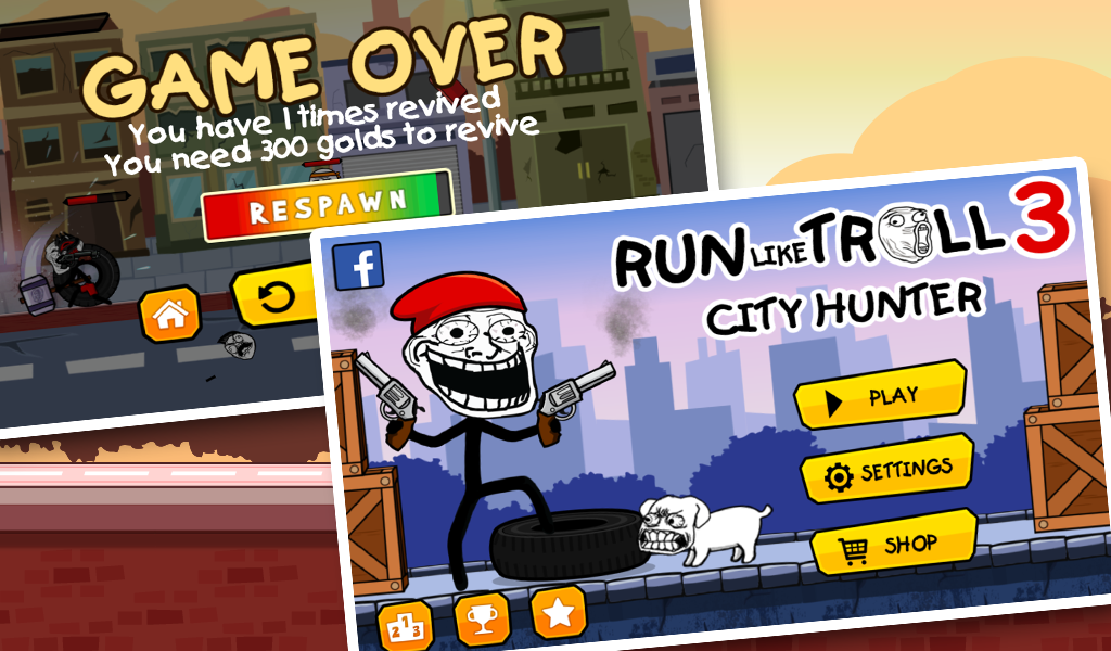 Run like troll 3 : City Hunter