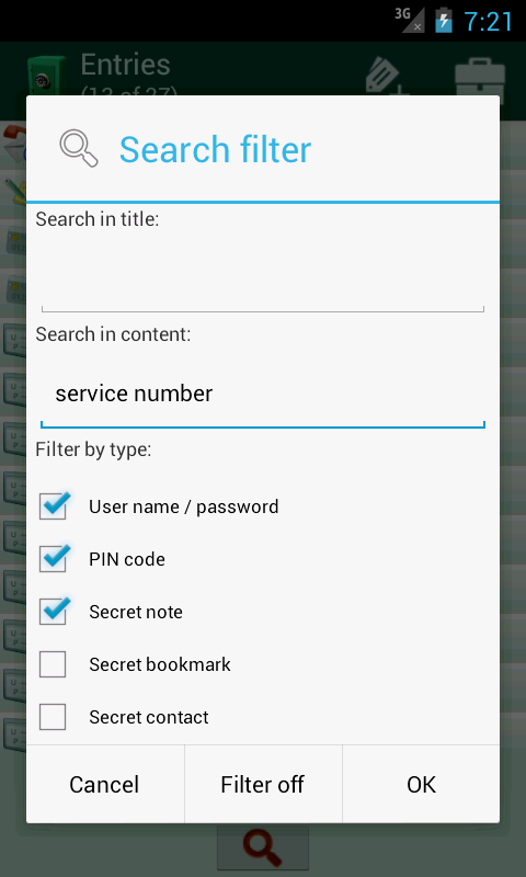 Secret Safe Password Manager