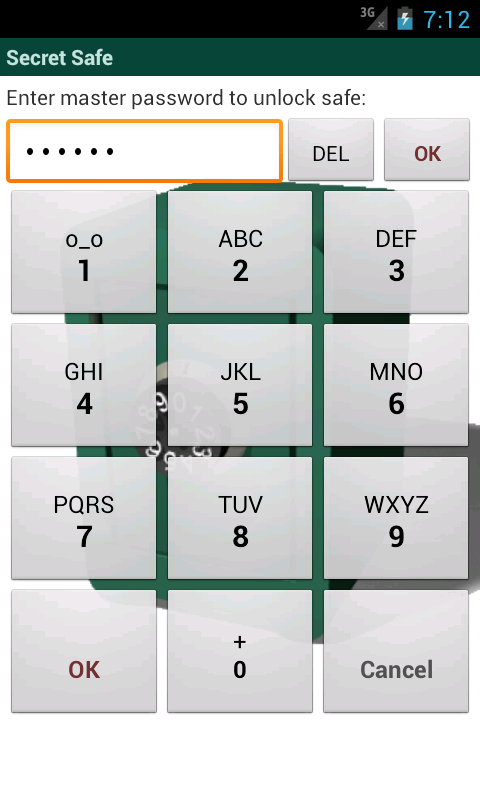 Secret Safe Password Manager