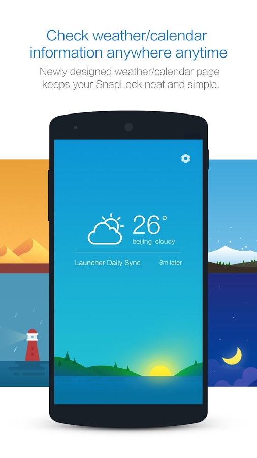 SnapLock Smart Lock Screen