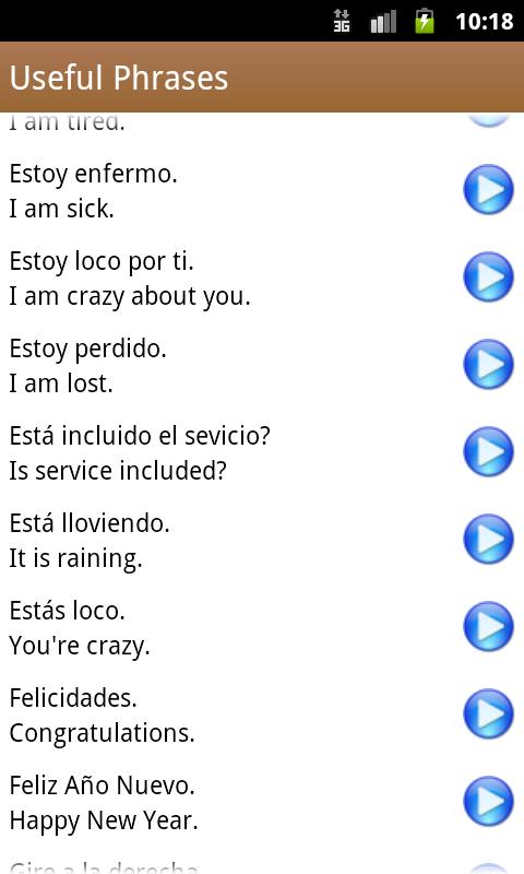 Spanish Class