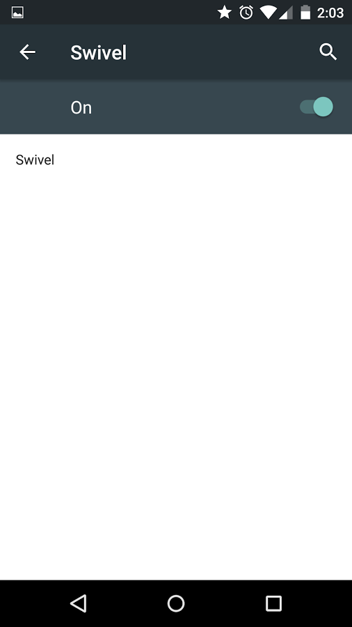 Swivel - App Orientation Lock