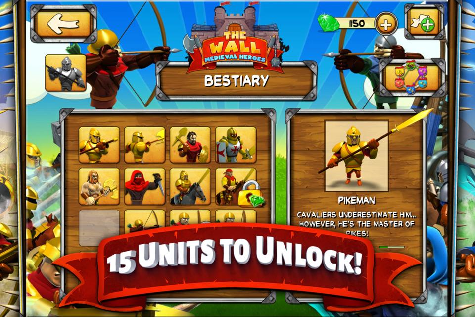 The Wall - Medieval Heroes