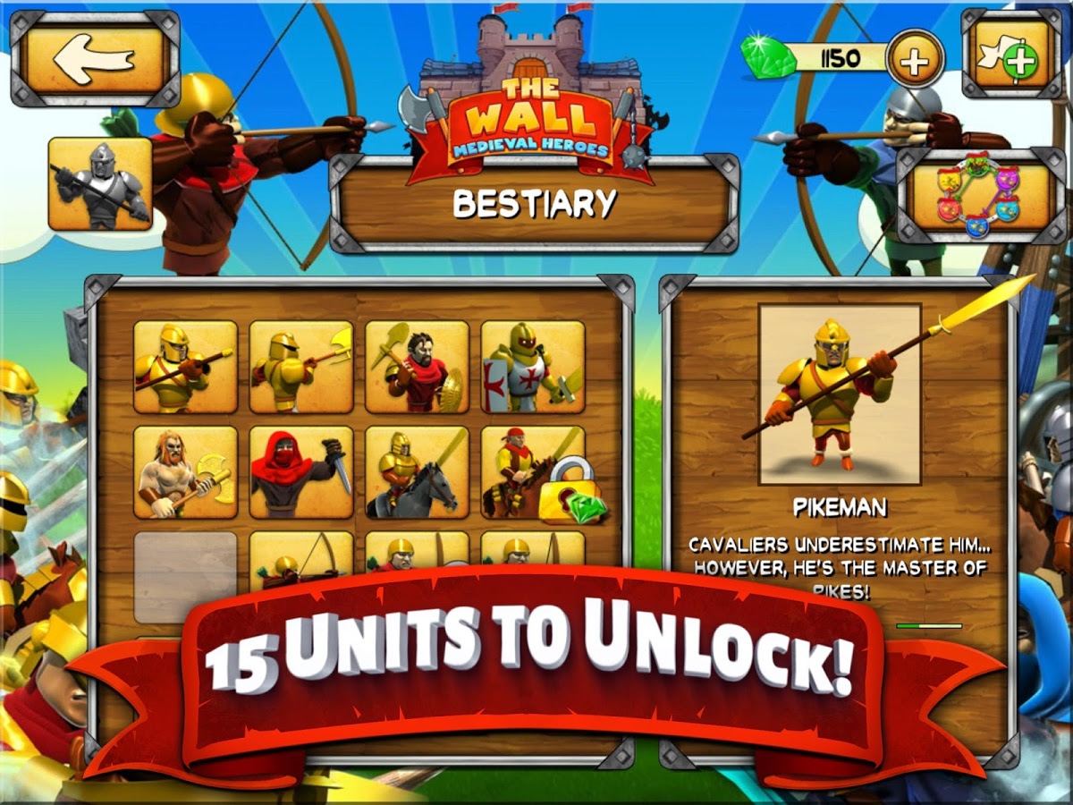 The Wall - Medieval Heroes