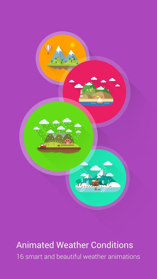 Weather 360: forecast & widget