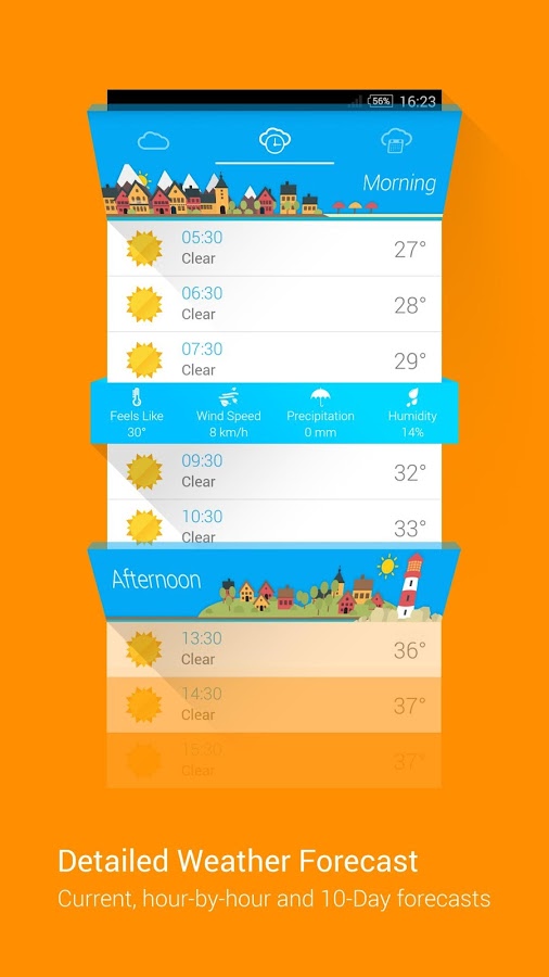 Weather 360: forecast & widget