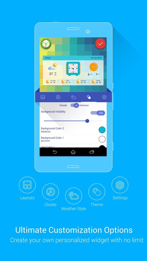 Weather 360: forecast & widget