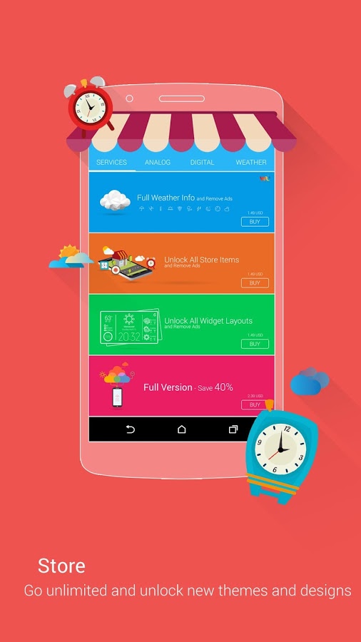 Weather 360: forecast & widget