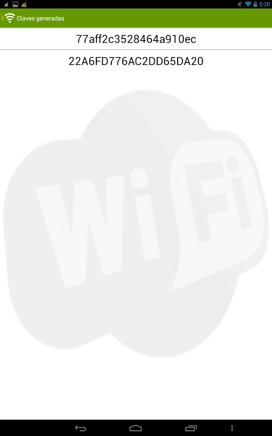 Wifi pass