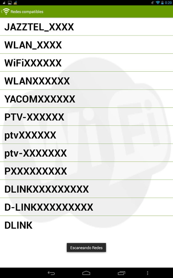 Wifi pass