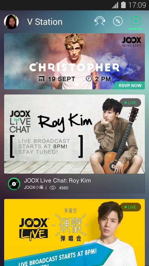 JOOX Music - Live Now!