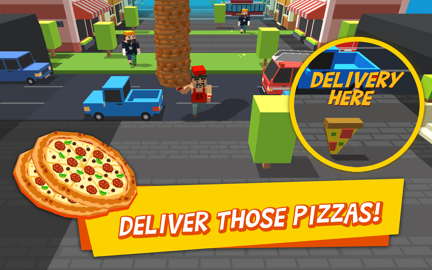 Pizza Street - Deliver pizza!