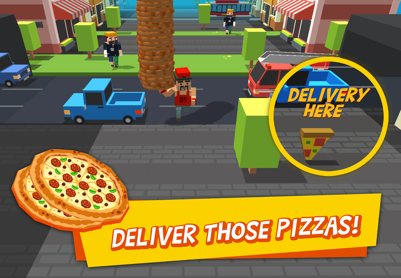 Pizza Street - Deliver pizza!