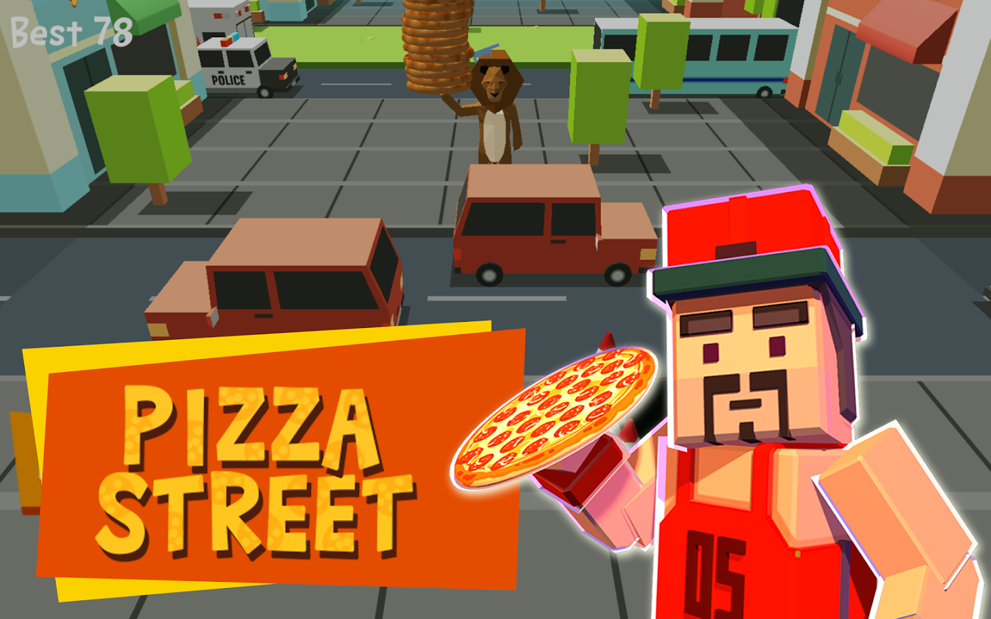 Pizza Street - Deliver pizza!