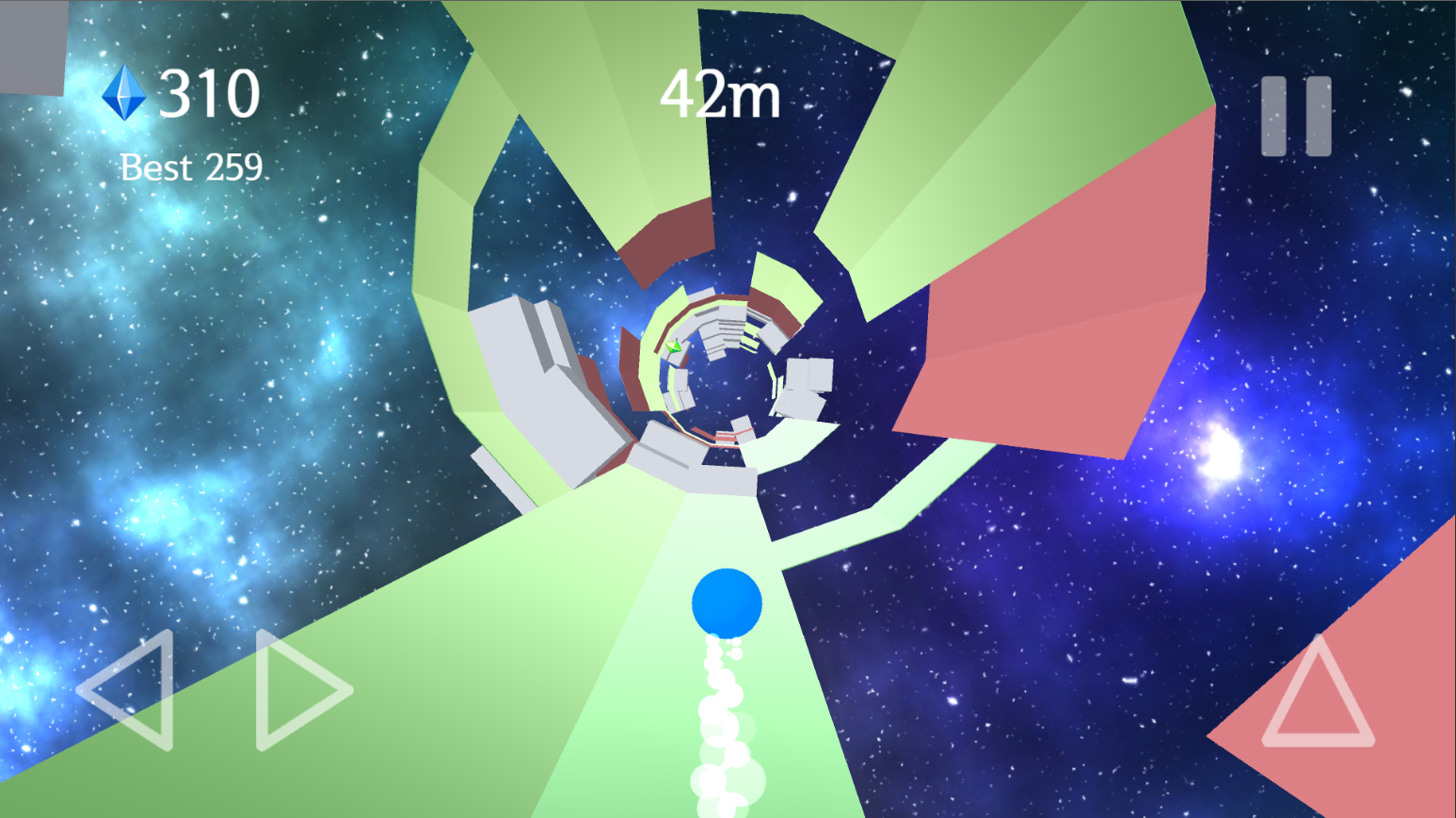 Rolls : Space Run 3D (Mod Money)