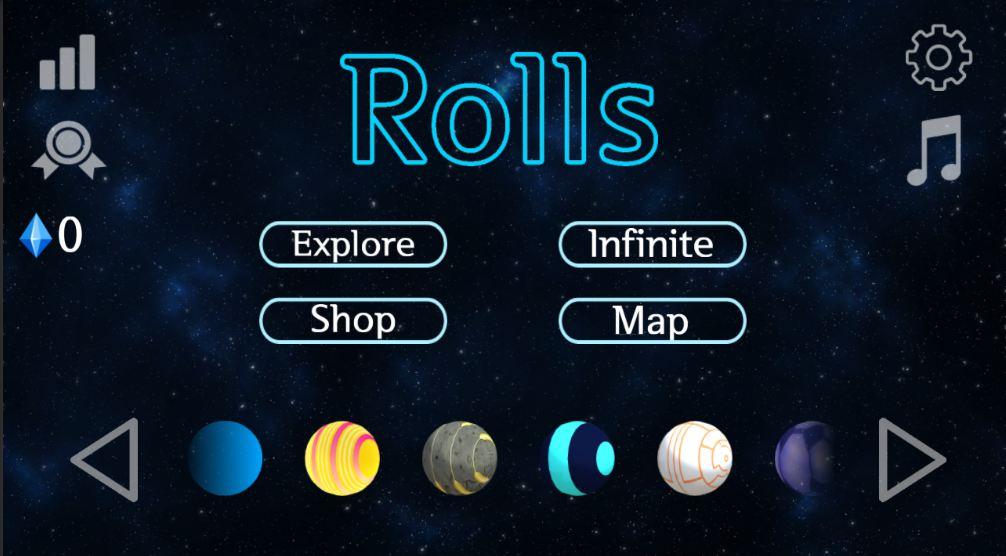 Rolls : Space Run 3D (Mod Money)