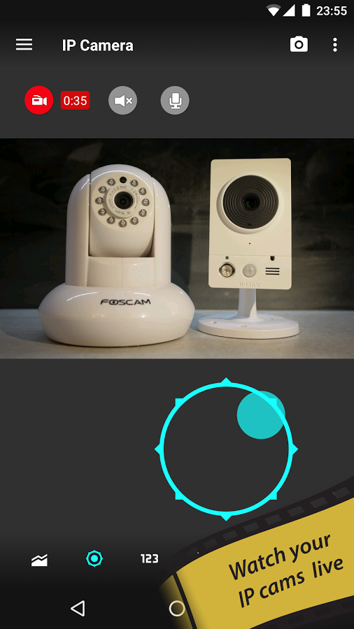 tinyCam PRO - Swiss knife to monitor IP cam