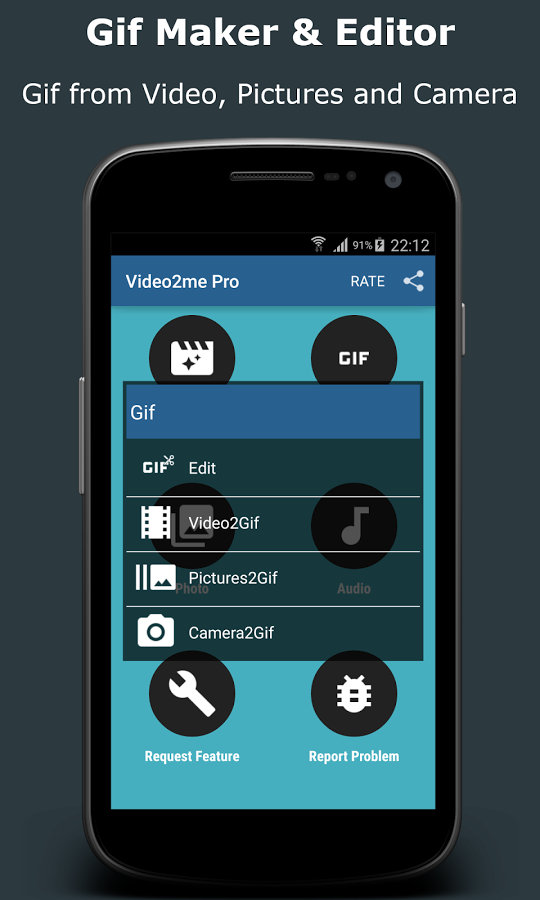 Video2me Pro: Video, GIF Maker