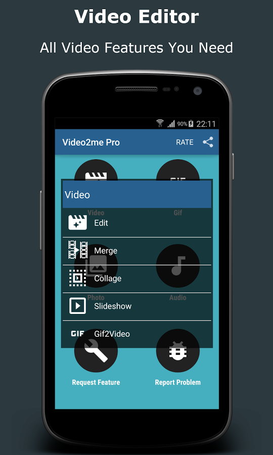 Video2me Pro: Video, GIF Maker