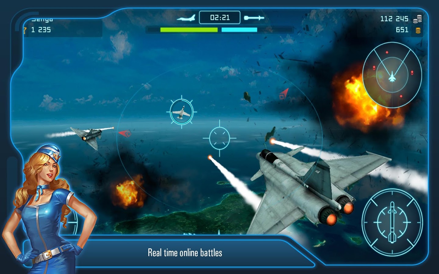 Battle of Warplanes: Airplane Games War Simulator
