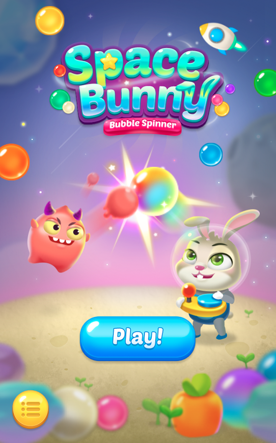 Bubble spinner : space bunny (Mod)