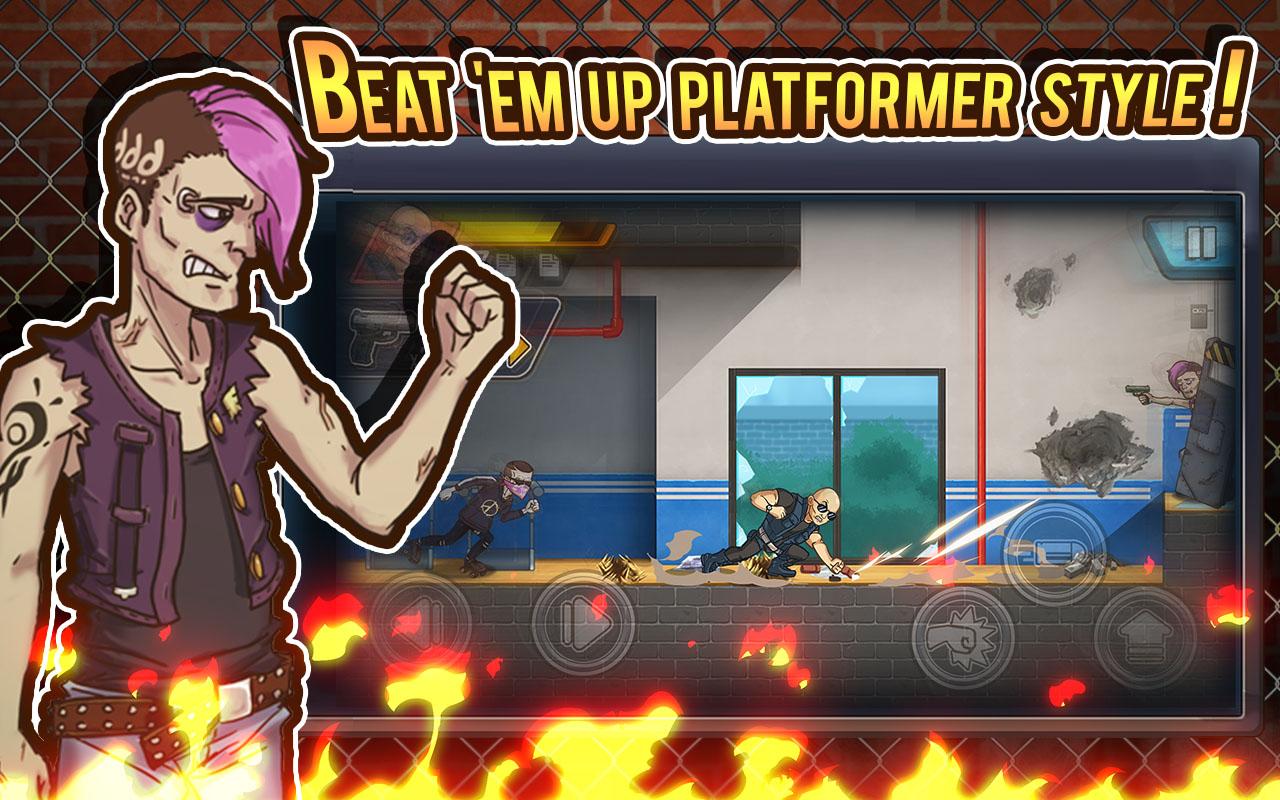 Fist of Rage: 2D Battle Platformer (Mod Money)