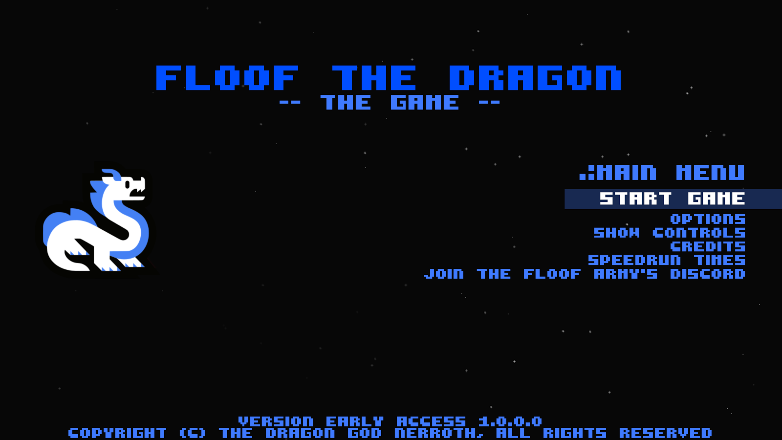 Floof The Dragon - The Game