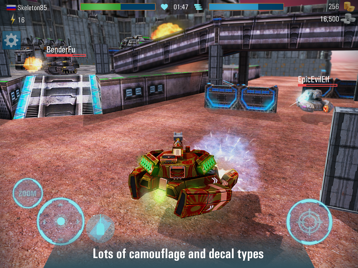 Iron Tanks: Free Multiplayer Tank Shooting Games