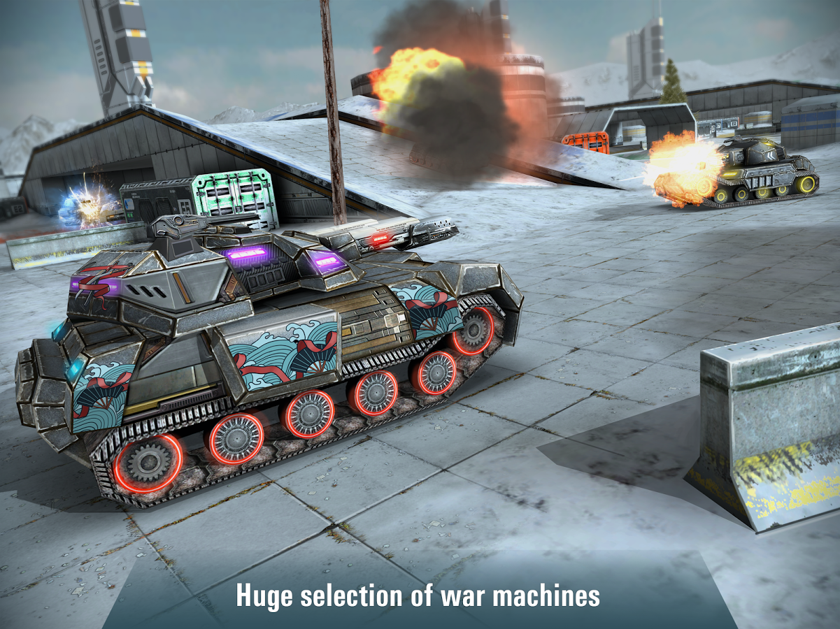 Iron Tanks: Free Multiplayer Tank Shooting Games