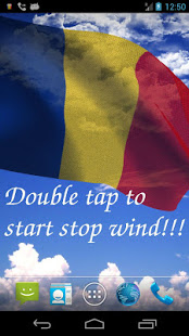 3D Romania Flag