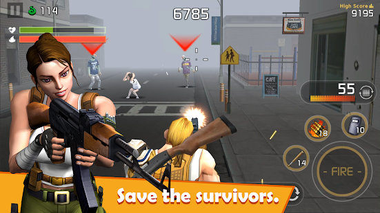 The Running Dead -Zombie Shooting Running FPS Game (Mod Mone