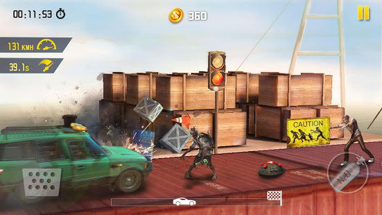 Zombie Road Escape- Smash all the zombies on road (Mod Money