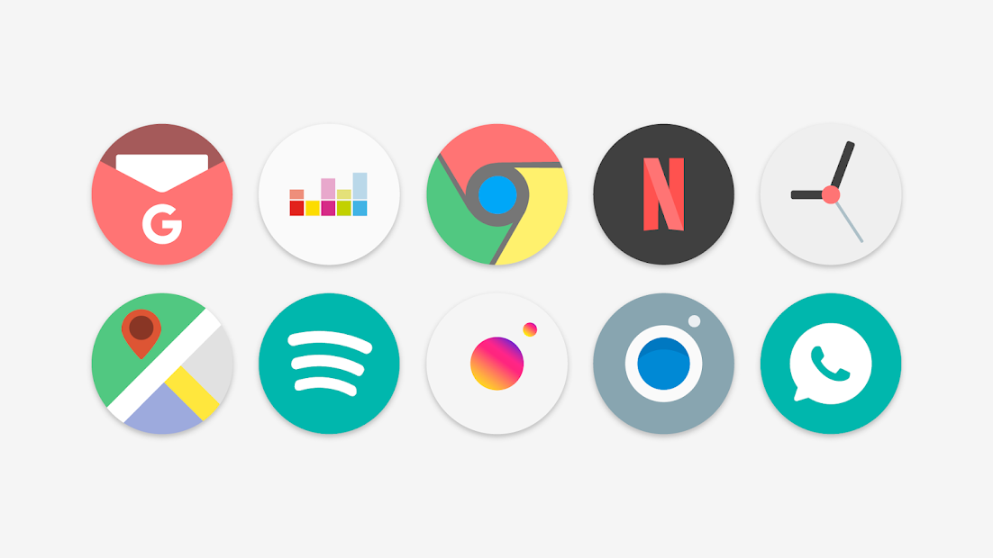 Flat Pie - Icon Pack