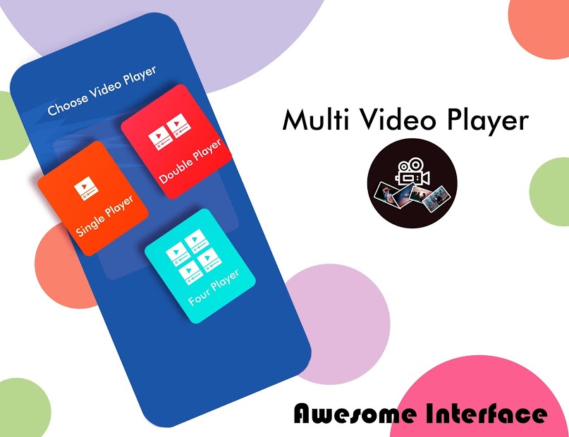Multi Screen Video Player : On One Screen