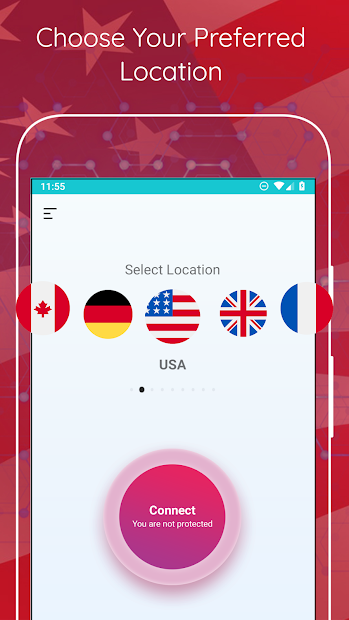 USA VPN - Unlimited VPN, Free VPN, Privacy  [Premium]