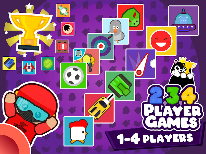 2 3 4 Player Mini Games (Mod Money)