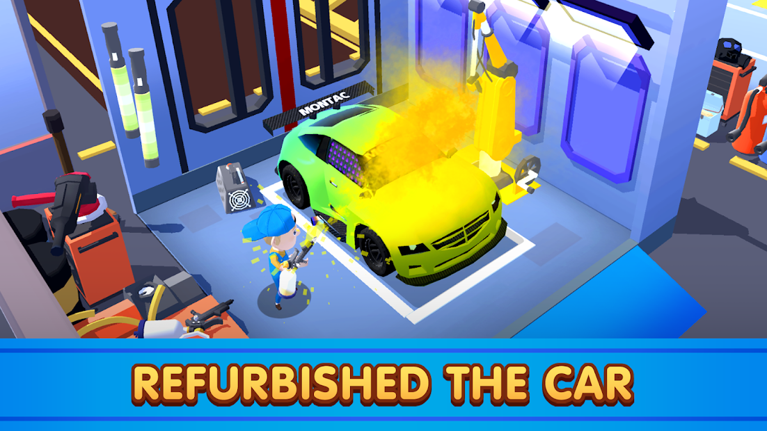 Car Fix Tycoon (free shopping)